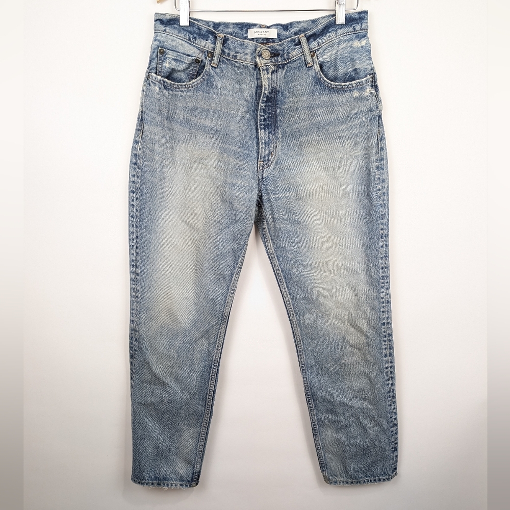 Moussy Vintage Blue Denim Jeans Size 31 Light Wash